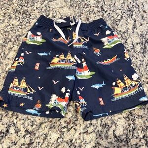 Hanna Andersson Lighthouse Swim Shorts